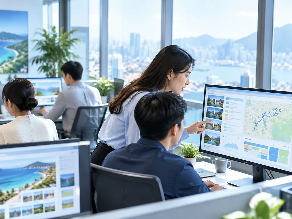 旅游企业在日常业务中使用智旅通 AI 中台